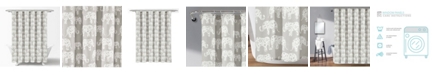 Lush Decor Elephant Parade Shower Curtain, 72" x 72"